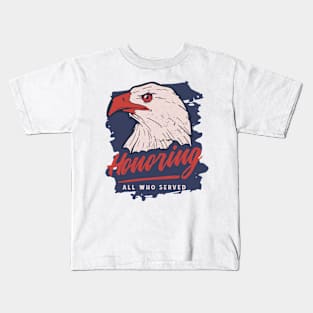 Honoring Those Who Served Kids T-Shirt